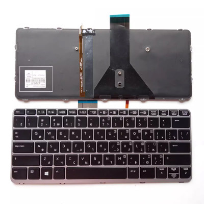 HP 1020 G1 1030 G1 1030 G2 G3 G4 HSN-104C Q10C backlit Russian RU keyboard