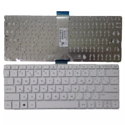 HP 11-K 11-K000 K100 K024TU K052TU K051 TPN-W117 X360 white Russian RU keyboard