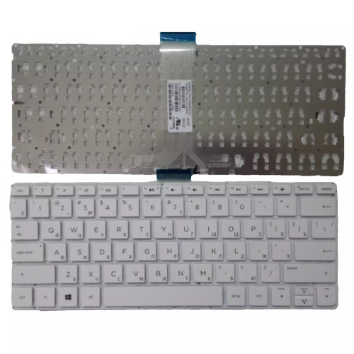 HP 11-K 11-K000 K100 K024TU K052TU K051 TPN-W117 X360 white Russian RU keyboard - main product image