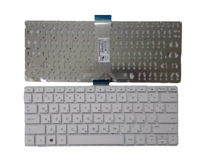HP 11-K 11-K000 K100 K024TU K052TU K051 TPN-W117 X360 white Russian RU keyboard