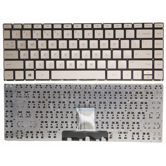 HP 14-CK 14T-CK 14CD 14M-CD 14Q-CD 14T-CD 14-CD 14-CF 14S-CF 14T-CF US keyboard gold - main product image