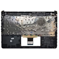 HP 14-DQ, 14-FQ, 14S-FR, TPN-Q221, TPN-Q242, US keyboard palmrest black - additional view 1