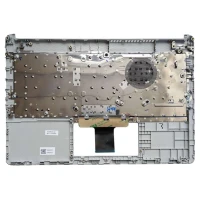 HP 14-DQ, 14-FQ, 14S-FR, TPN-Q221, TPN-Q242, US keyboard palmrest silver - additional view 1