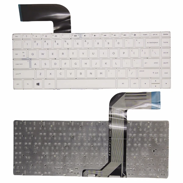 HP 14-V Q139 14-P Q142 14V v049tx 14-U white US keyboard - main product image