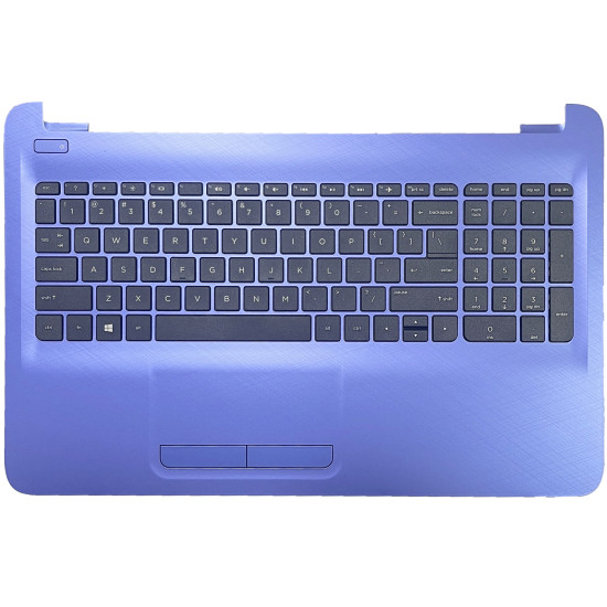 HP 15-AC, 15-AF, 15-AY, 15-BA, 15-BD, TPN-C125, 250 G4, 250 G5, 255 G4, 255 G5, US Keyboard Palmrest purple, 813978-001 - main product image