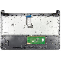 HP 15-BS, 15-BW, 15-BU, TPN-C129, TPN-C130, 250 G6, 925010-001, US keyboard palmrest gray grid - additional view 1