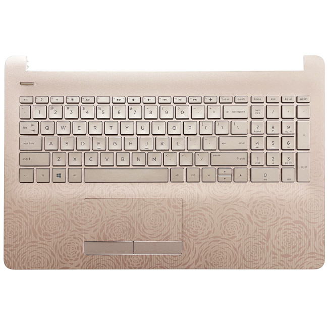 HP 15-BS, 15-BW, 15-BU, TPN-C129, TPN-C130, 250 G6, 925010-001, US keyboard palmrest pink - main product image