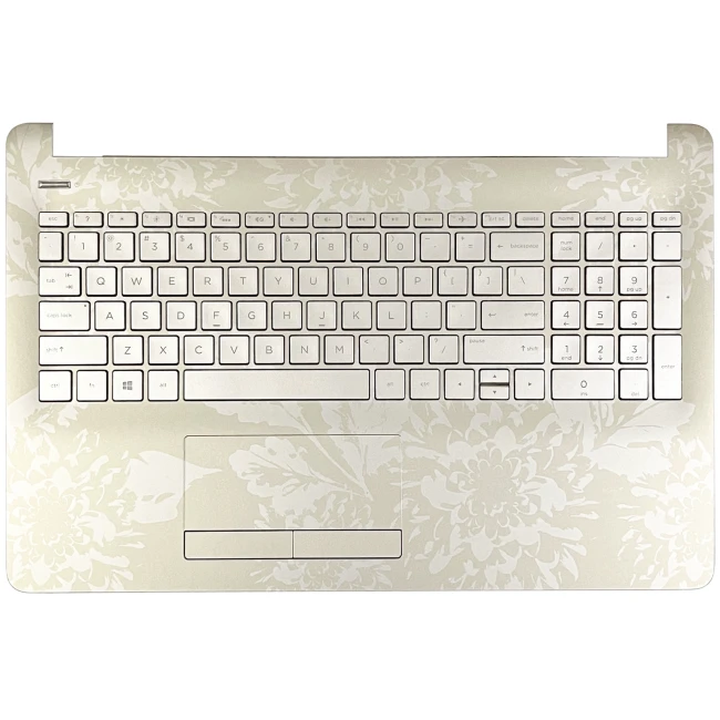 HP 15-BS, 15-BW, 15-BU, TPN-C129, TPN-C130, 250 G6, 925010-001, backlit US keyboard palmrest gold - main product image