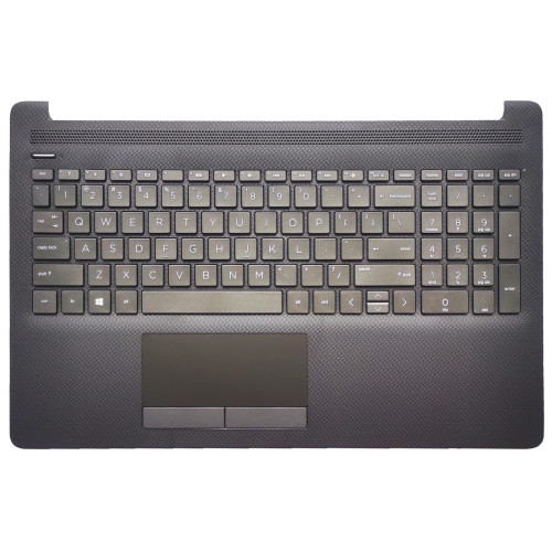 HP 15-DA, 15-DB, 15S-DR, TPN-C135, TPN-C136, 250 G7, US keyboard palmrest black - main product image