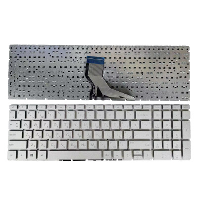 HP 15-DA 15-DX 15-DK 15-CX 15-CN 15-CR 15-SC silver Russian RU keyboard