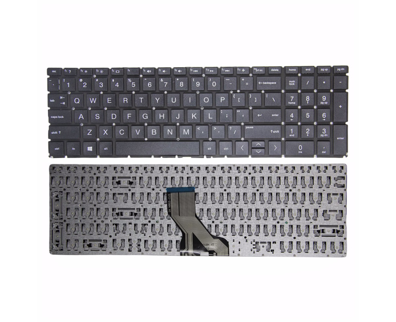 HP 15-DA, 15T-DA, 15-DB, 15G-DB, 15T-DB, 15Z-DB, 15-DX, 15-DS, 15-DR, 15-CS, 15-DW, 15T-DW, black US keyboard OEM - additional view 