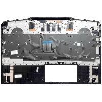 HP 15-DK, 15T-DK, 15DK, L57596-001, purple backlit US keyboard palmrest - additional view 1