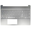 HP 15-EF, 15-DY, 15s-EQ, 15s-FQ, TPN-Q222, L63579-001, US keyboard palmrest silver
