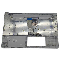 HP 15-EF, 15-DY, 15s-EQ, 15s-FQ, TPN-Q222, L63579-001, US keyboard palmrest silver - additional view 1