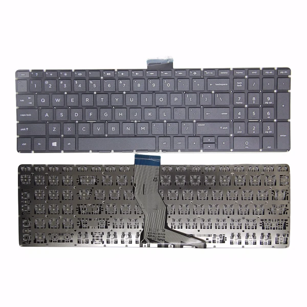 HP 15-EF 15Q-DY 15-BR 15S-ER 15S-FR 15S-EQ 15S-FQ black US keyboard - main product image