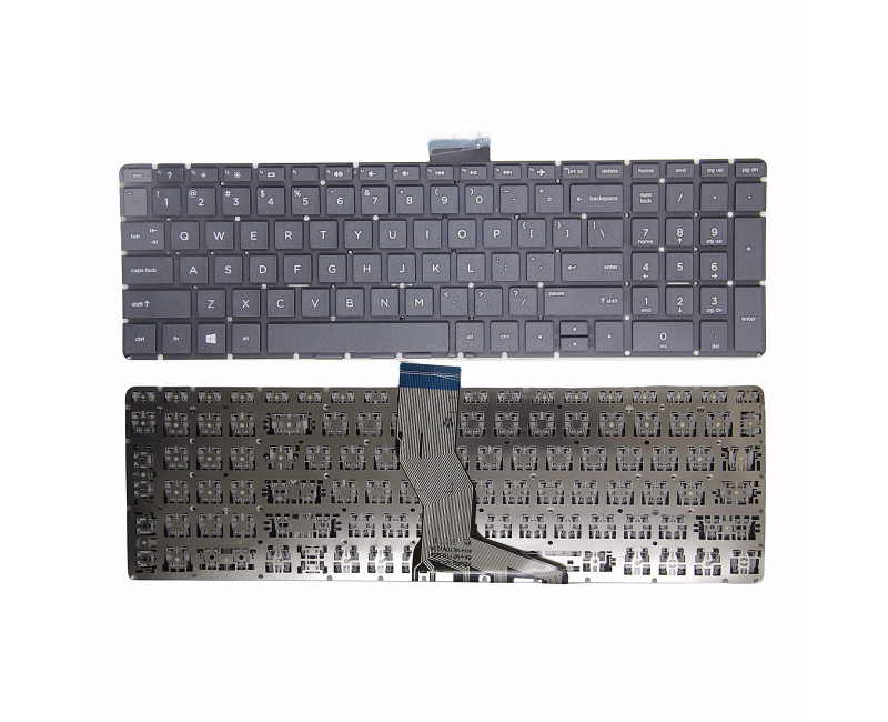 HP 15-EF 15Q-DY 15-BR 15S-ER 15S-FR 15S-EQ 15S-FQ black US keyboard - additional view 