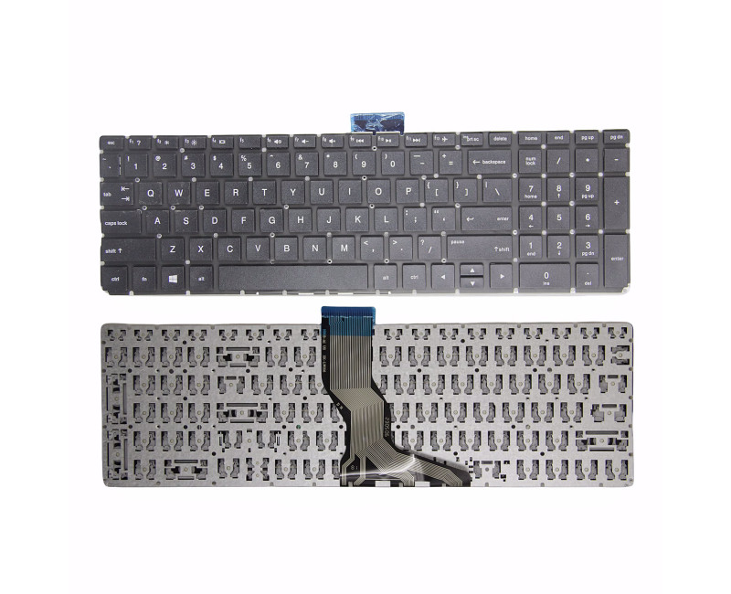 HP 15-EF 15Q-DY 15-BR 15S-ER 15S-FR 15S-EQ 15S-FQ black US keyboard OEM - additional view 