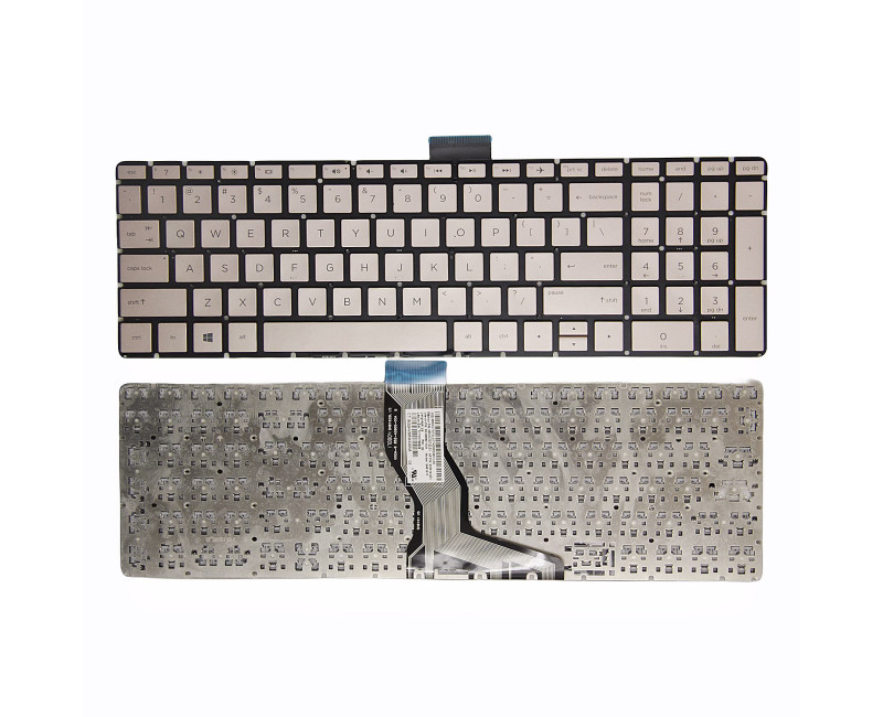 HP 15-EF 15Q-DY 15-BR 15S-ER 15S-FR 15S-EQ 15S-FQ gold US keyboard - additional view 