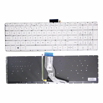 HP 15-EF 15Q-DY 15-BR 15S-ER 15S-FR 15S-EQ 15S-FQ white backlit US keyboard