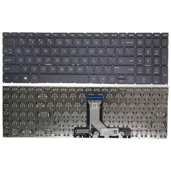 HP 15-EG 15-EH 15-ER 15M-EH 15-FD 15-FC TPN-Q245 TPN-Q246 black US keyboard F1 question - main product image