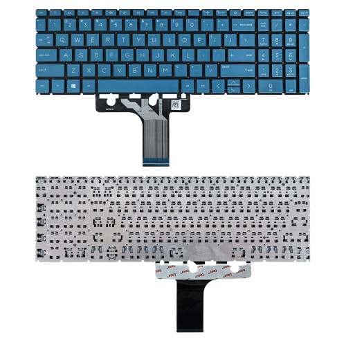 HP 15-EG, 15-EH, 15-ER, 15M-EH, 15-FD, 15-FC, TPN-Q245, TPN-Q246 blue US keyboard F1 question - main product image