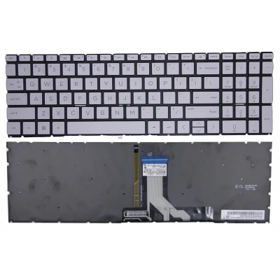 HP 15-EG 15-EH 15-ER 15M-EH 15-FD 15-FC TPN-Q245 TPN-Q246 silver gray backlit US keyboard F1 question