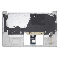 HP 15-FC, 15-FD, TPN-Q286, TPN-Q287, N36752-001, silver black US Keyboard Palmrest single fan - additional view 1