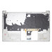 HP 15-FC, 15-FD, TPN-Q286, TPN-Q287, N36752-001, silver gray backlit US Keyboard Palmrest single fan - additional view 1