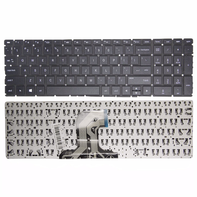 HP 15-AY 15-BE 15-AF 15-AC 15-BA 15-BD 17Z- G1 17-X 17-Y 250 255 G4 G5 TPN-C125 TPN-C126 US keyboard OEM - main product image