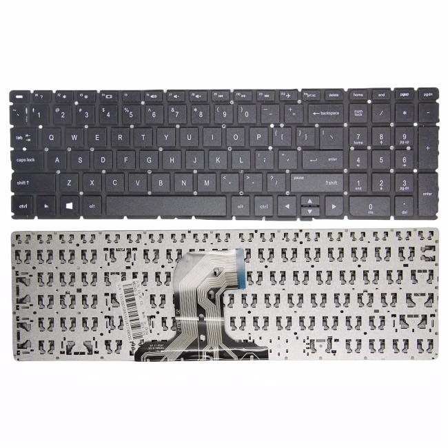HP 15-AY 15-BE 15-AF 15-AC 15-BA 15-BD 17Z- G1 17-X 17-Y 250 255 G4 G5 TPN-C125 TPN-C126 US keyboard OEM - main product image