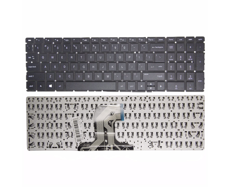 HP 15G-AD 15G-AJ 17-AC 17-AY 17-BA 17T-X 17Z-Y, 256 G5, 270 G5 US keyboard OEM - additional view 