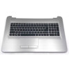 HP 17-X, 17-Y, 17-AY, 17-BA, 17-BD, 270 G5, TPN-W121, 856699-001, US keyboard palmrest silver