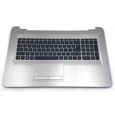 HP 17-X, 17-Y, 17-AY, 17-BA, 17-BD, 270 G5, TPN-W121, 856699-001, US keyboard palmrest silver