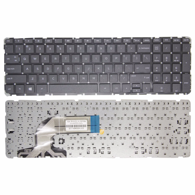 HP 15-N 15-E 15-R 15-F 15-D TPN-Q118 TPN-Q121 TPN-Q130 TPN-Q132 TPN-F113 no frame US keyboard OEM - main product image