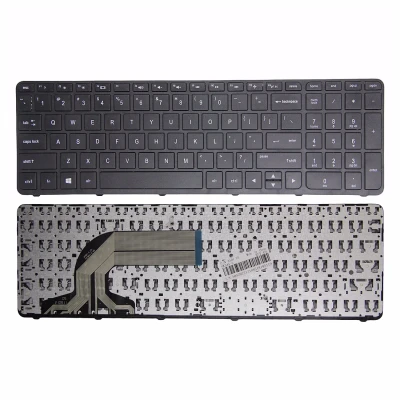 HP 250 G2, 255 G2, 250 G3, 255 G3, 256 G3, with frame US keyboard OEM