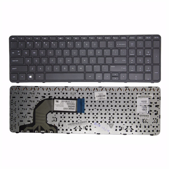 HP 15T-E 15Z-D 15Z-E 15Z-G 15T-N 15Z-N 15T-R 15-S with frame US keyboard original - main product image
