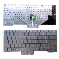 HP 2710 2710P 2730 2730P silver US keyboard