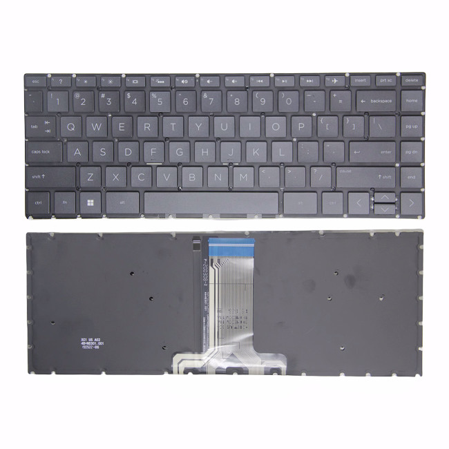 HP 340 G7 348 G7 240 G6 246 G6 245 G6 I136 black backlit US keyboard - main product image
