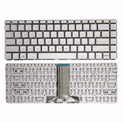 HP 340 G7 348 G7 240 G6 246 G6 245 G6 I136 silver US keyboard OEM