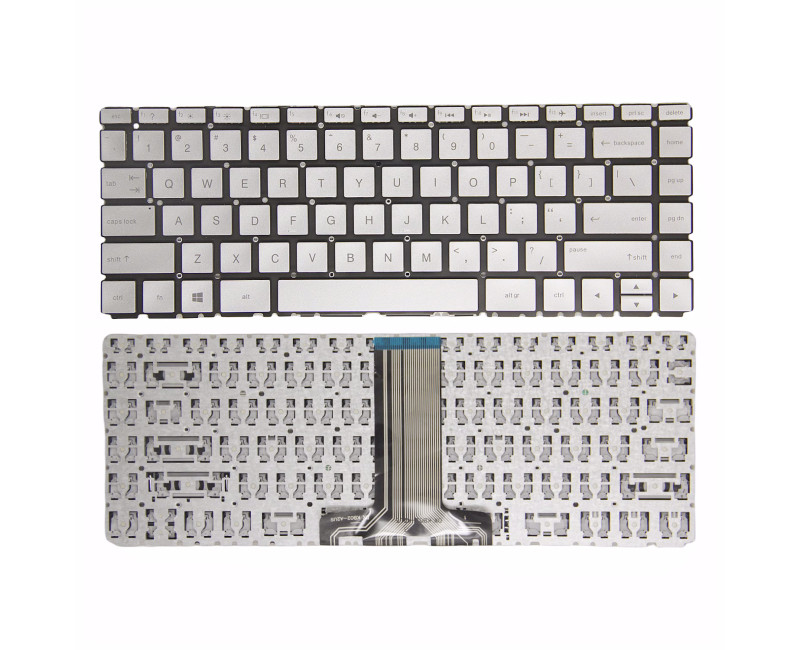HP 340 G7 348 G7 240 G6 246 G6 245 G6 I136 silver US keyboard OEM - additional view 