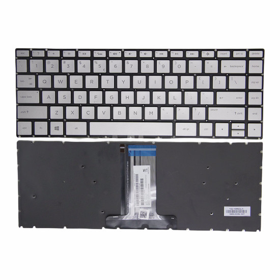 HP 340 G7 348 G7 240 G6 246 G6 245 G6 I136 silver backlit US keyboard - main product image