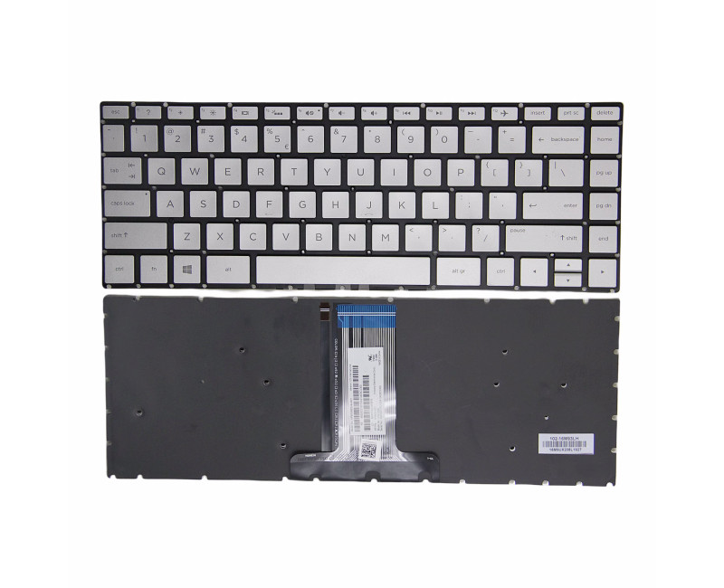HP 340 G7 348 G7 240 G6 246 G6 245 G6 I136 silver backlit US keyboard