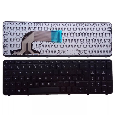 HP 350 G1 350 G2 355 G2 black frame Spanish SP keyboard