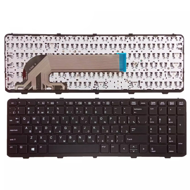 HP 450 G0 450 G1 450 G1 455 G1 G2 470 g1 Russian RU keyboard - main product image