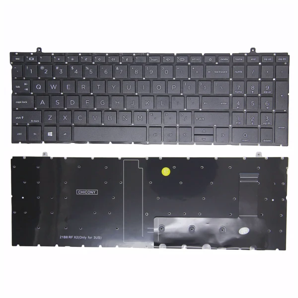 HP EliteBook 860 G9 / Zbook Firefly 16 G9 G10 US keyboard - main product image
