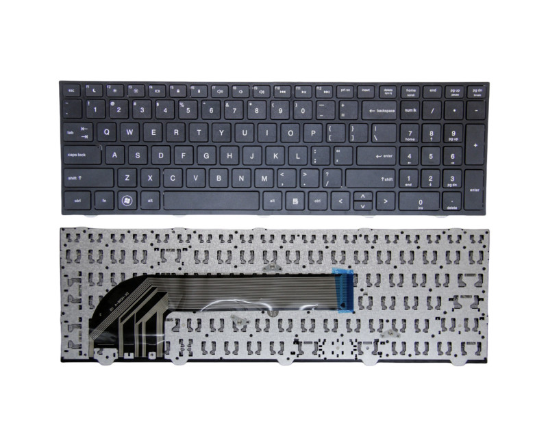 HP 4540, 4540S, 4545, 4545S, 4740, 4740S, US keyboard - additional view 