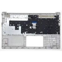 HP 470 G8, 470 G9, 17-CN, 17-CP, 17S-CU, TPN-L140, US keyboard palmrest gray - additional view 1