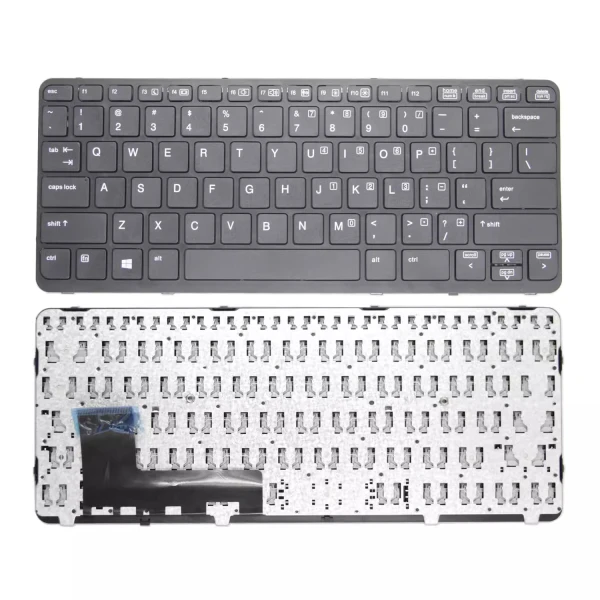 HP 820 G1 820 G2 720 G1 G2 725 G1 G2 828 G1 G2 black frame US keyboard OEM - main product image