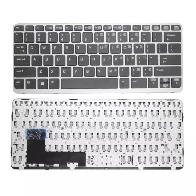 HP 820 G1 820 G2 720 G1 G2 725 G1 G2 828 G1 G2 silver frame US keyboard OEM