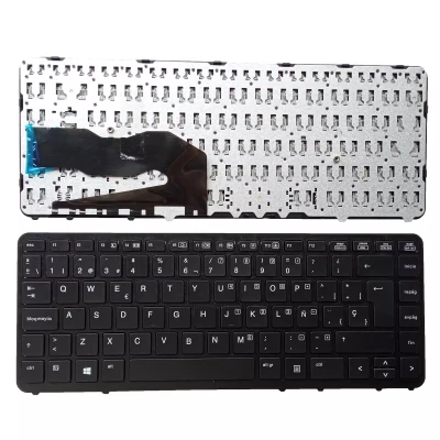 HP 840 G1 G2 745 750 755 850 G1 G2 black frame Spanish SP keyboard